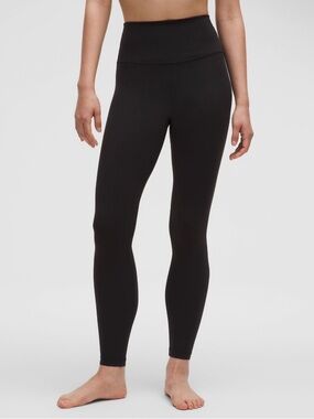 lululemon athletica Black High-Rise Leggings Brand New with Original Wrap